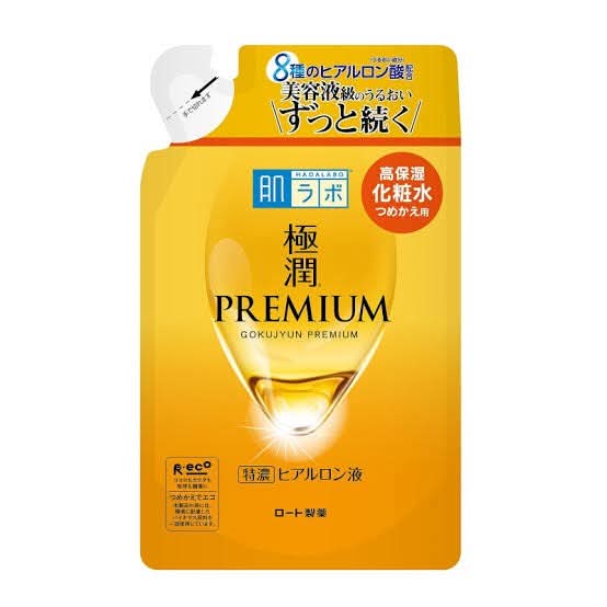 Rohto HadaLabo Gokujyun Premium Hyaluronic Acid Lotion (Refill) 170 ml